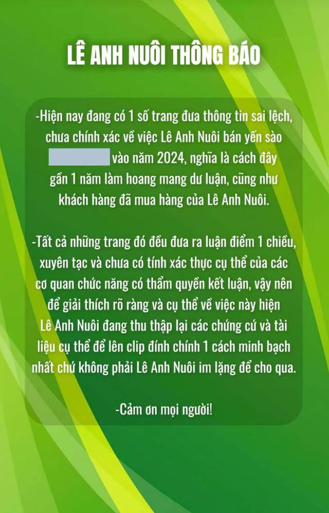 Phía bán hũ yến hơn 10k "chứa 50% yến tươi" lên tiếng giữa tâm bão- Ảnh 6.