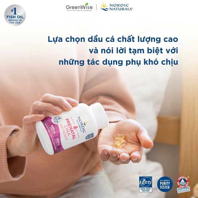 Nordic Naturals – DHA từ Hoa Kỳ cho mẹ bầu Việt- Ảnh 2.