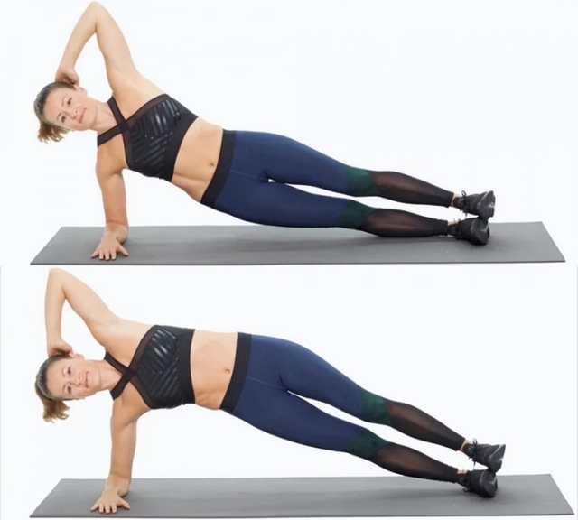 8 biến thể Plank giúp giảm mỡ toàn thân, bụng săn chắc siêu đẹp- Ảnh 4.