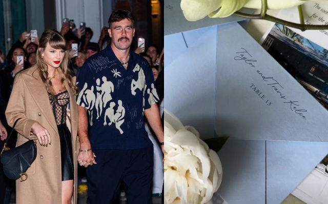 Taylor Swift diện outfit nửa tỷ đồng hẹn hò cùng bạn trai cầu thủ, chiếm trọn spotlight với vibe phụ nữ "yêu đúng người"- Ảnh 5.