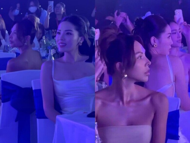 3 giây "lạnh cứng người" của Kỳ Duyên khi Minh Triệu lướt qua trước mặt- Ảnh 3. 3 giây "lạnh cứng người" của Kỳ Duyên khi Minh Triệu lướt qua trước mặt- Ảnh 3.