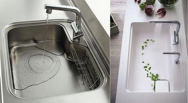 Người Nhật thiết kế bồn rửa bát thật đỉnh!- Ảnh 4. Người Nhật thiết kế bồn rửa bát thật đỉnh!- Ảnh 4.