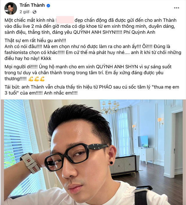 Trấn Thành lại vướng tranh cãi "ép các Em Xinh tặng quà"- Ảnh 1.