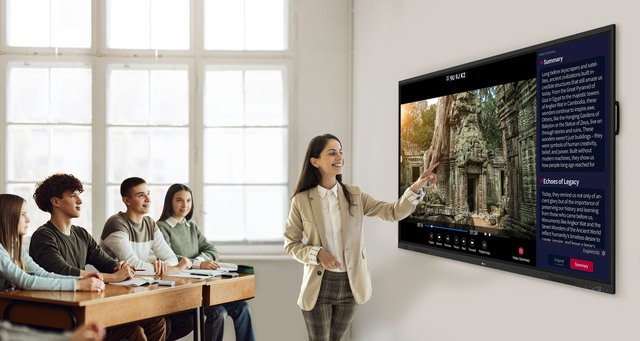LG ra mắt màn hình tương tác thông minh LG CreateBoard hỗ trợ giáo dục- Ảnh 1.