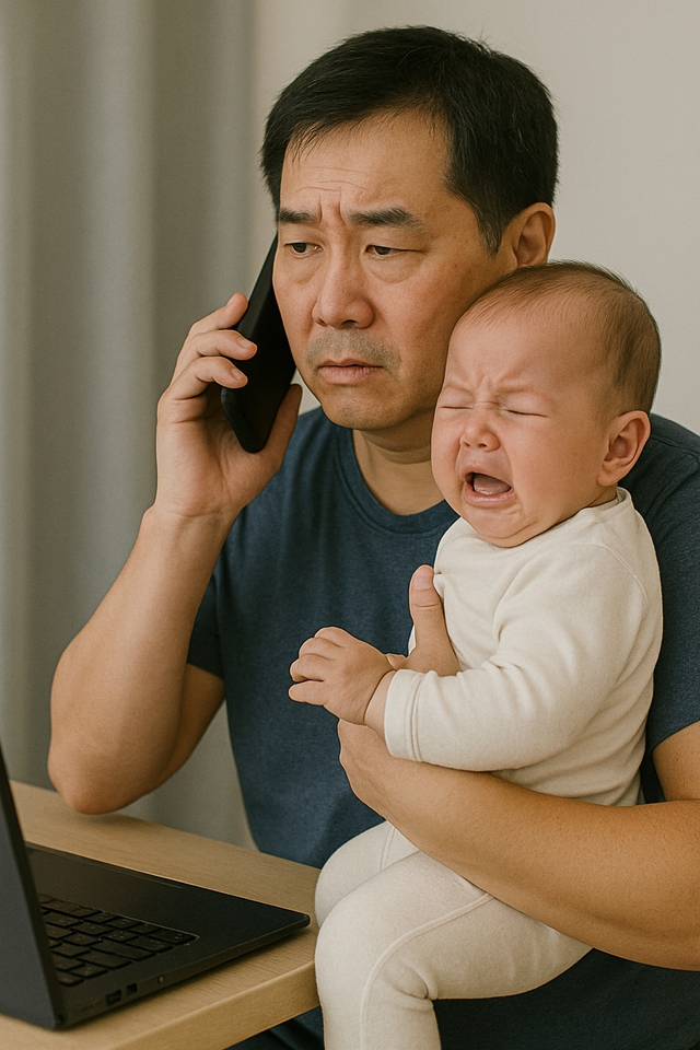 Chuyện khó tin của ông bố 2 con nhận chẩn đoán "trầm cảm sau sinh" và định kiến xã hội về việc chăm trẻ- Ảnh 3.