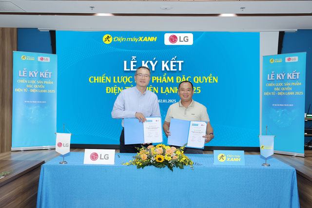 LG và Điện Máy Xanh hợp tác chiến lược, phân phối LG NanoCell AI 2025 kèm gói ưu đãi lên đến 25%- Ảnh 1.