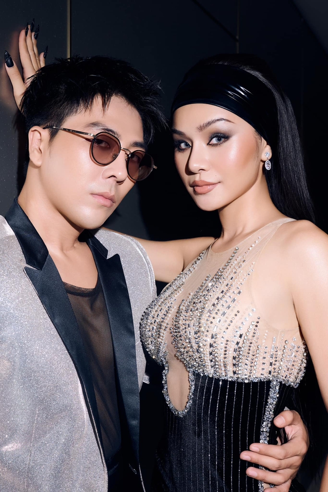 Chưa từng có: Nam diễn viên cầu hôn mỹ nhân Vbiz ngay tại Chung kết Hoa hậu hoàn vũ VN!- Ảnh 8.