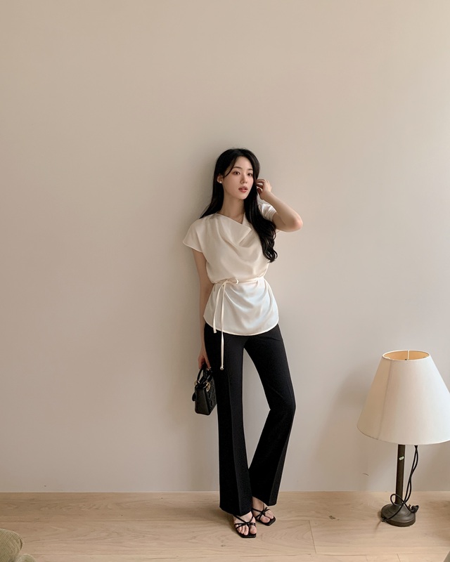 10 set đồ màu trung tính mùa hè: Không nhạt nhẽo mà cực sang, dành cho nàng thích sự đơn giản- Ảnh 9.