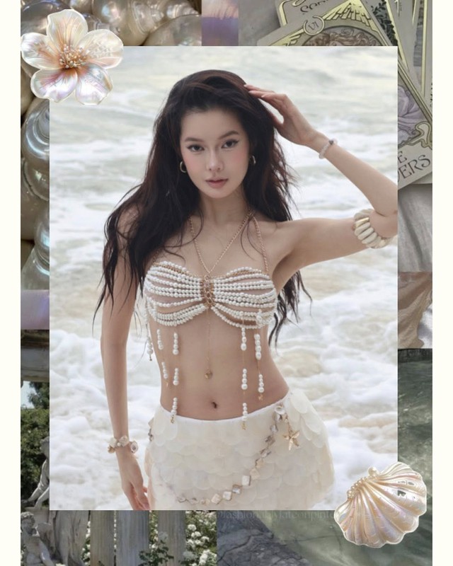 "Nàng thơ" Yên Đan thả dáng trong bộ bikini có 1-0-2, dân tình zoom cận là da không vết muỗi đốt- Ảnh 5. "Nàng thơ" Yên Đan thả dáng trong bộ bikini có 1-0-2, dân tình zoom cận là da không vết muỗi đốt- Ảnh 5.