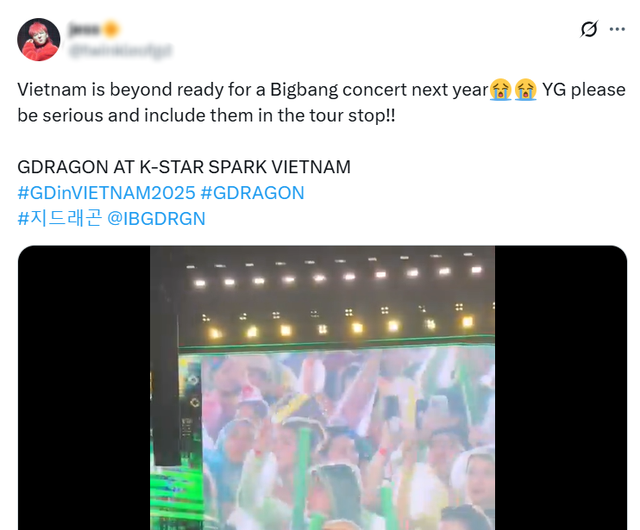 Fan quốc tế “wow không ngừng nghỉ”, đòi G-Dragon mang ngay concert đến Việt Nam sau màn tắm mưa lịch sử!- Ảnh 5. Fan quốc tế “wow không ngừng nghỉ”, đòi G-Dragon mang ngay concert đến Việt Nam sau màn tắm mưa lịch sử!- Ảnh 5.