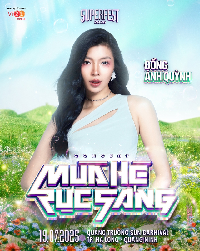 MC Anh Tuấn - Đồng Ánh Quỳnh gia nhập SUPERFEST 2025, Gai Con - Gió Em rần rần hóng đại tiệc “cháy” nhất mùa hè!- Ảnh 3.