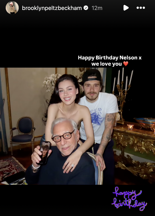 Cậu cả nhà Beckham công khai "nịnh" bố vợ tỷ phú nhưng với bố đẻ lại "silent treament"- Ảnh 1.