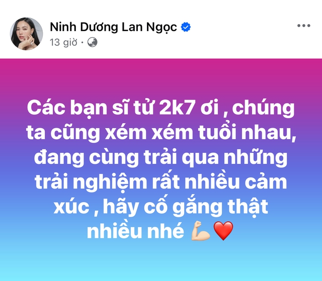 Dàn sao "tiếp lửa" dàn sĩ tử 2k7: 1 nam diễn viên trực tiếp đến cổng trường, dàn Hậu tung ảnh hiếm!- Ảnh 5. Dàn sao "tiếp lửa" dàn sĩ tử 2k7: 1 nam diễn viên trực tiếp đến cổng trường, dàn Hậu tung ảnh hiếm!- Ảnh 5.
