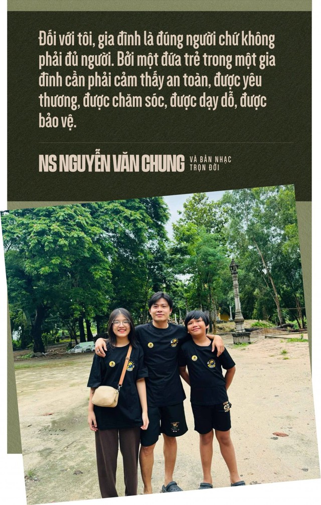 NS Nguyễn Văn Chung và bản nhạc “gà trống nuôi con”: Một mình nuôi con, cha vẫn chill ngon- Ảnh 11. NS Nguyễn Văn Chung và bản nhạc “gà trống nuôi con”: Một mình nuôi con, cha vẫn chill ngon- Ảnh 11.