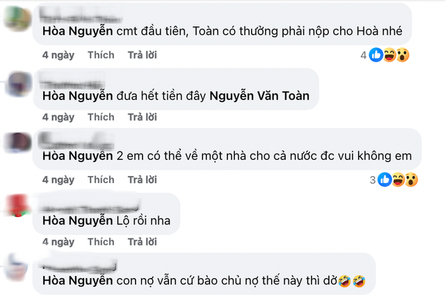 Hoà Minzy-Văn Toàn đẹp đôi sánh vai, netizen soi lời nhắn "ám muội" trên mức tình bạn- Ảnh 3. Hoà Minzy-Văn Toàn đẹp đôi sánh vai, netizen soi lời nhắn "ám muội" trên mức tình bạn- Ảnh 3.