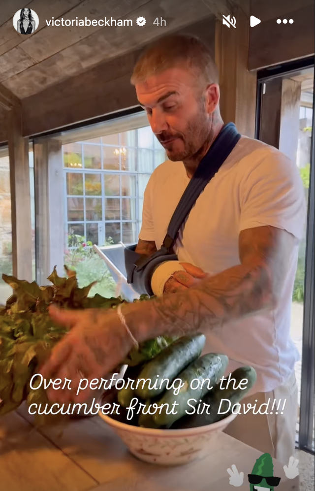 Giữa lúc David Beckham nhập viện mổ tay, con cả bất hiếu có hành động khiến netizen chán nản- Ảnh 3.