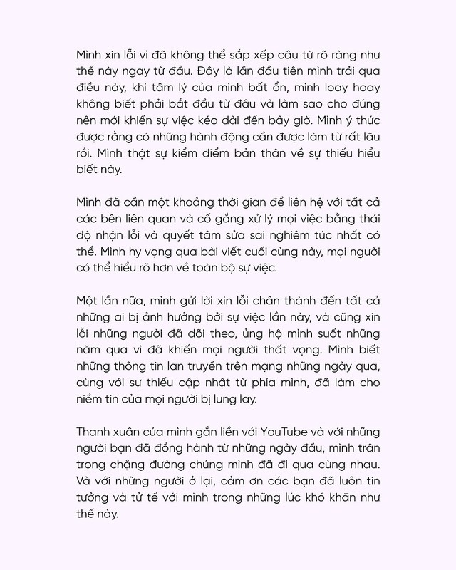 Thạch Trang xin lỗi lần 3, dân mạng chạm đáy thất vọng- Ảnh 9.