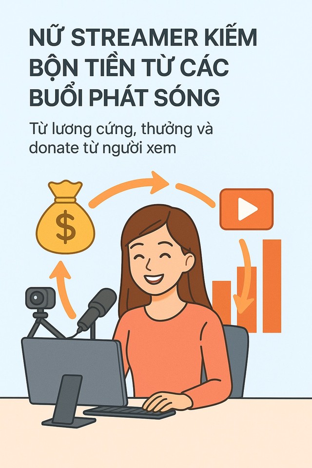 Nữ streamer nổi tiếng bất chấp tất cả để nhận donate: Khi giá trị đạo đức bị xem nhẹ hơn ma lực đồng tiền- Ảnh 1. Nữ streamer nổi tiếng bất chấp tất cả để nhận donate: Khi giá trị đạo đức bị xem nhẹ hơn ma lực đồng tiền- Ảnh 1.
