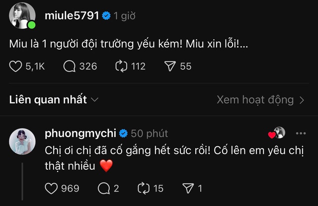 Miu Lê xin lỗi- Ảnh 3.