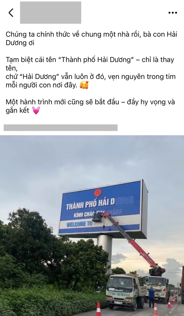 VIDEO tấm biển nổi tiếng ở Hải Dương gỡ xuống, hội 34 xúc động: Dù Hải Dương hay Hải Phòng, quê hương vẫn ở đó!- Ảnh 9. VIDEO tấm biển nổi tiếng ở Hải Dương gỡ xuống, hội 34 xúc động: Dù Hải Dương hay Hải Phòng, quê hương vẫn ở đó!- Ảnh 9.