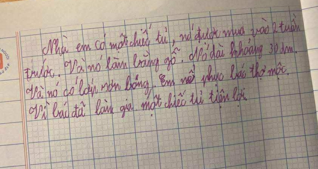 Bài văn tả chiếc tủ khiến dân tình cười té ghế, lùng ngay danh tính bác thợ mộc- Ảnh 1. Bài văn tả chiếc tủ khiến dân tình cười té ghế, lùng ngay danh tính bác thợ mộc- Ảnh 1.