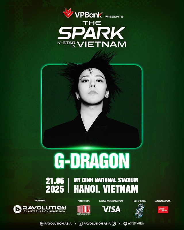 “Cú nổ lớn” của thị trường concert Việt: G-Dragon phủ sóng MXH đến đời thực, K-Star Spark dẫn dắt hiện tượng văn hóa mới- Ảnh 1. “Cú nổ lớn” của thị trường concert Việt: G-Dragon phủ sóng MXH đến đời thực, K-Star Spark dẫn dắt hiện tượng văn hóa mới- Ảnh 1.