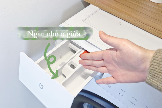Ngăn kéo nhỏ ở góc bên trái máy giặt: Rất dễ dùng, đáng tiếc 80% người mắc lỗi sai bảo sao quần áo không thơm- Ảnh 2. Ngăn kéo nhỏ ở góc bên trái máy giặt: Rất dễ dùng, đáng tiếc 80% người mắc lỗi sai bảo sao quần áo không thơm- Ảnh 2.