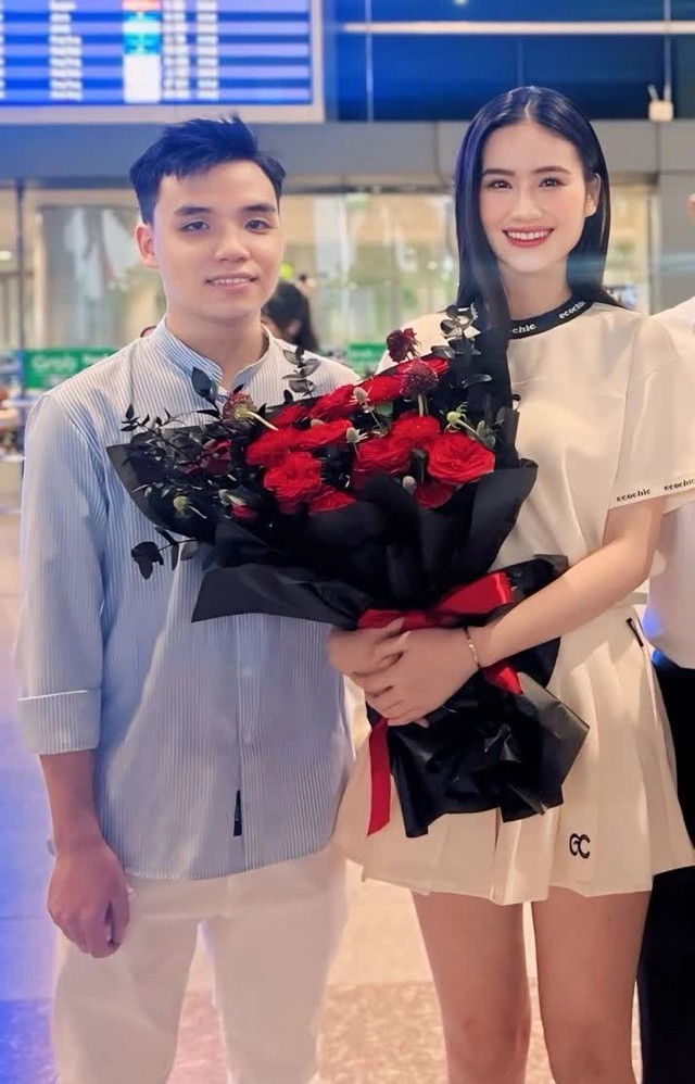 Hoa hậu Ý Nhi về nước sau thành tích Top 40 Miss World, bạn trai lần nữa vắng mặt giữa nghi vấn chia tay- Ảnh 1.