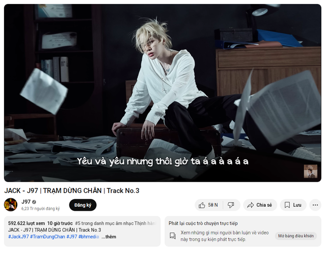 Jack ra nhạc giữa lúc drama bủa vây, leo top trending ngay trong đêm- Ảnh 1.