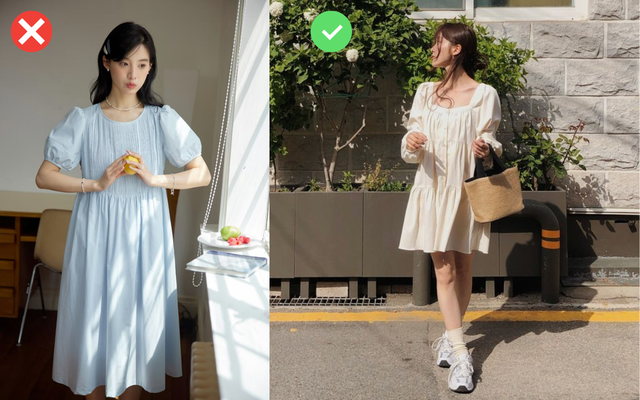 Nàng nấm lùn ĐỪNG MUA 5 kiểu trang phục này: Dìm dáng thê thảm, chân nhìn ngắn một mẩu- Ảnh 5. Nàng nấm lùn ĐỪNG MUA 5 kiểu trang phục này: Dìm dáng thê thảm, chân nhìn ngắn một mẩu- Ảnh 5.