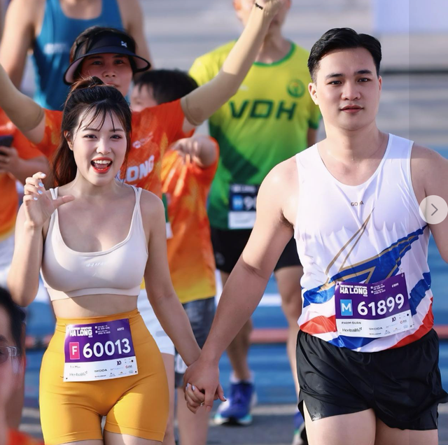 "Tỏa sáng" trên đường chạy, gái xinh đáp trả khi bị nói "làm màu"- Ảnh 7.