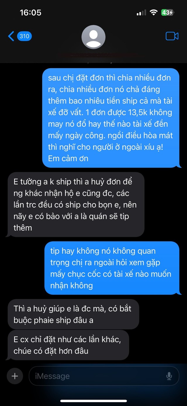 Ngồi điều hòa đặt 75 ly chè cùng 1 đơn, shipper Hà Nội bốc hỏa "có biết nghĩ cho người khác không vậy"?- Ảnh 3.