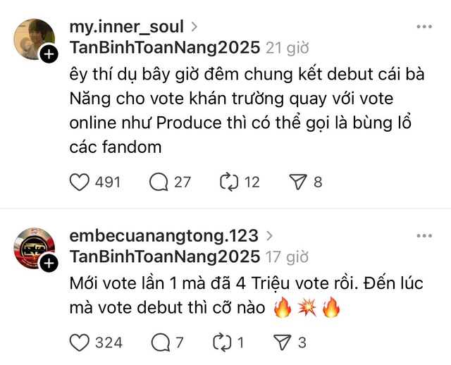 “Tân Binh Toàn Năng”: Cơn sốt triệu vote và câu hỏi về kỳ vọng "phi thực tế" với người mới?- Ảnh 2.