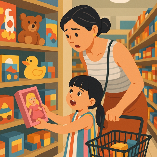 Khi con đòi mua đồ chơi, đừng nói: "Cái này đắt quá, để mẹ mua online cho rẻ", nguy hại hơn bạn tưởng nhiều!- Ảnh 1.