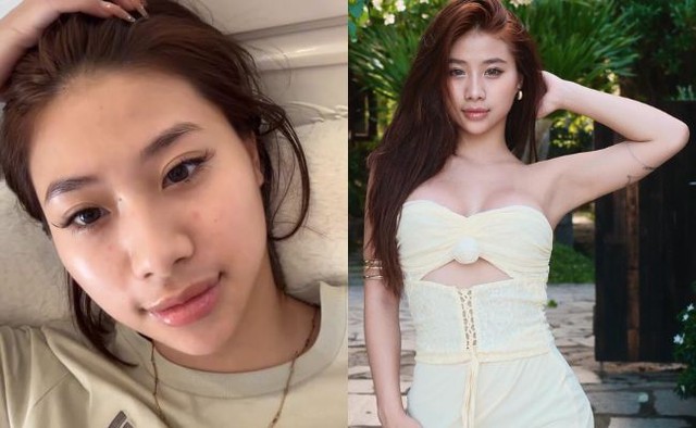Louis Phạm để lộ mặt mộc, nhan sắc thật không còn "bén đứt tay" như khi make-up, lên đồ "lồng lộn"- Ảnh 1.