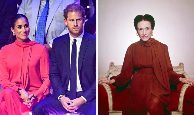 Meghan Markle bị chỉ trích vì "bắt chước" phong cách của nàng dâu từng khiến Hoàng gia Anh rúng động- Ảnh 4. Meghan Markle bị chỉ trích vì "bắt chước" phong cách của nàng dâu từng khiến Hoàng gia Anh rúng động- Ảnh 4.