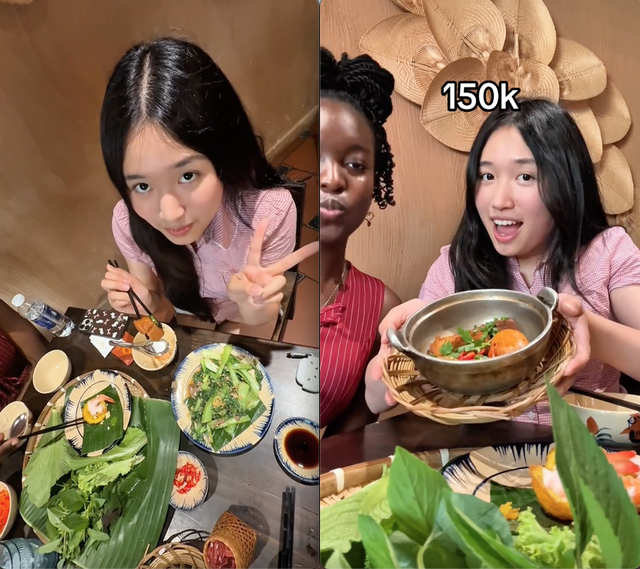 Rich kid Jenny Huỳnh đi ăn Cơm quê Dượng Bầu: Không nói một lời mà vẫn khiến dân mạng "dậy sóng" chỉ vì 1 clip- Ảnh 4. Rich kid Jenny Huỳnh đi ăn Cơm quê Dượng Bầu: Không nói một lời mà vẫn khiến dân mạng "dậy sóng" chỉ vì 1 clip- Ảnh 4.