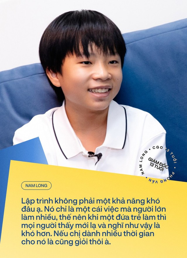 Gặp giám đốc tuổi 13 Nam Long: “Đi làm vui hơn vì ở trường em thấy mình học cũng… thường thôi”- Ảnh 2.