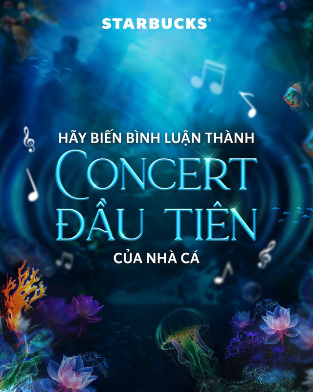Xôn xao Starbucks sắp tổ chức concert- Ảnh 1.