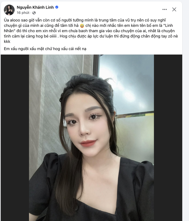Vợ Bùi Tiến Dũng lên status "sặc mùi" drama, đốp chát netizen khi bị chê "um sùm nhất" trong dàn vợ cầu thủ- Ảnh 1. Vợ Bùi Tiến Dũng lên status "sặc mùi" drama, đốp chát netizen khi bị chê "um sùm nhất" trong dàn vợ cầu thủ- Ảnh 1.