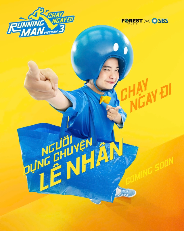 Running Man Vietnam mùa 3 có thay đổi mới toanh, 1 nhân vật "lạ hoắc" góp mặt không biết vai trò gì?- Ảnh 1.