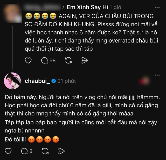 Bị chê “hát dở kinh khủng”, Châu Bùi có động thái khiến dân mạng câm nín- Ảnh 3.