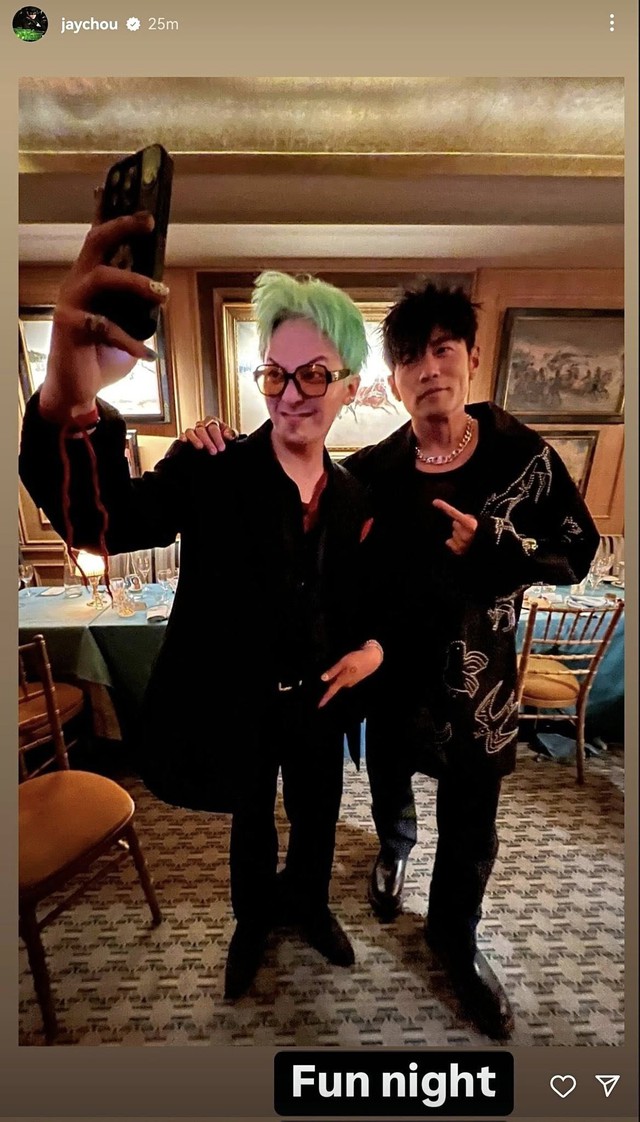 Khi đỉnh lưu gặp đỉnh lưu: Gấp đôi quyền lực cùng G-Dragon và Châu Kiệt Luân, dân mạng được phen “lác mắt”!- Ảnh 5. Khi đỉnh lưu gặp đỉnh lưu: Gấp đôi quyền lực cùng G-Dragon và Châu Kiệt Luân, dân mạng được phen “lác mắt”!- Ảnh 5.
