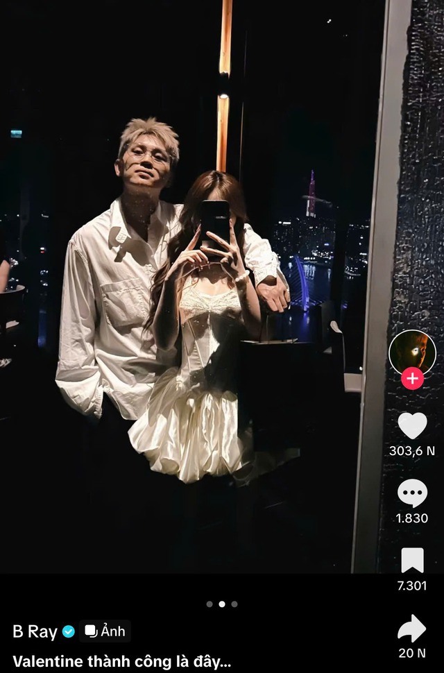 B Ray và bạn gái mới lần đầu bị "tóm trọn", nhan sắc qua cam thường của hot girl Đinh Nhi được chấm mấy điểm?- Ảnh 4.