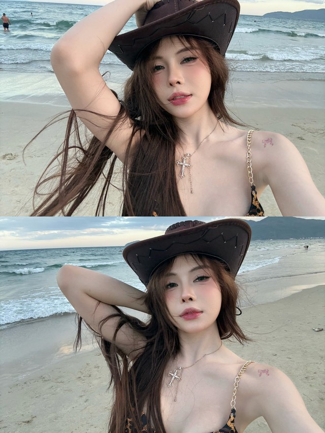 Võ Nữ Ngân Hà tiếp tục xả suộc "beach bum" nóng bỏng, fan nam có thể "lụy" đến hè năm sau- Ảnh 4. Võ Nữ Ngân Hà tiếp tục xả suộc "beach bum" nóng bỏng, fan nam có thể "lụy" đến hè năm sau- Ảnh 4.