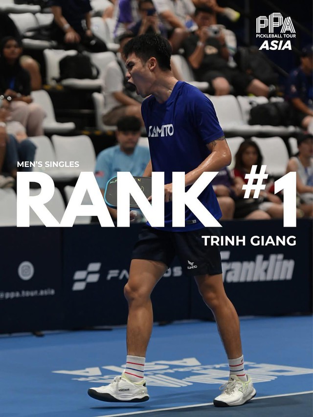 Tự hào Pickleball Việt Nam: Trịnh Linh Giang lên top 1 châu Á- Ảnh 1.