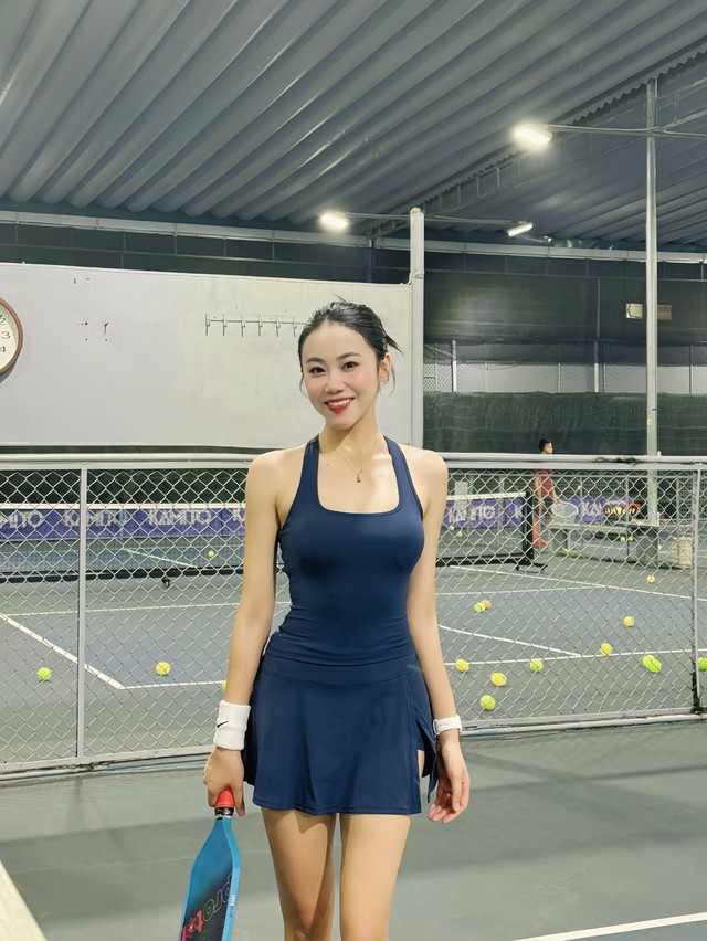 Mỹ nhân Phú Thọ bị gièm pha mặc sexy ra sân pickleball gọi vốn, đáp trả cực gắt chỉ với một tấm ảnh- Ảnh 7.
