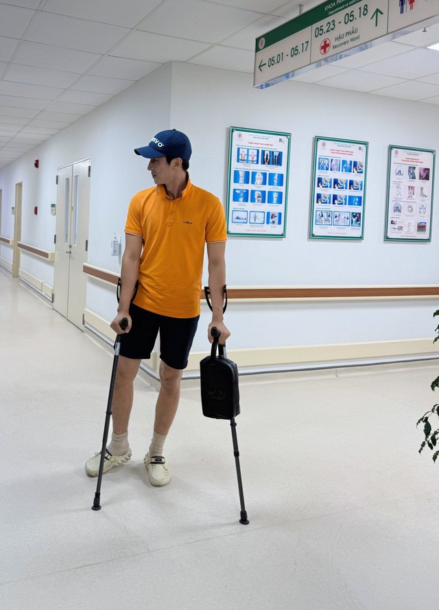 Diễn viên Bình An chấn thương nặng do đá bóng, thái độ của Á hậu Phương Nga gây chú ý- Ảnh 4.