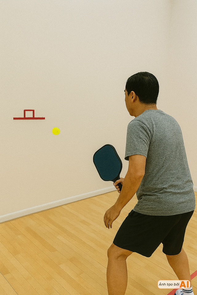 Mưa bão đừng ra ngoài đánh Pickleball, hãy ở nhà tập luyện theo cách này đi!- Ảnh 1.
