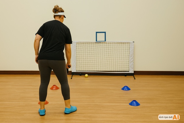 Mưa bão đừng ra ngoài đánh Pickleball, hãy ở nhà tập luyện theo cách này đi!- Ảnh 3.